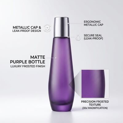 Eco-Friendly Recyclable Cosmetic Glass Packaging Set ISO Certified Sustainable Clean Beauty Skincare Brands