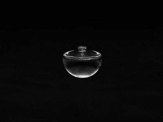 Personalized 100ml Flint Transparent Perfume Glass Bottles Packaging