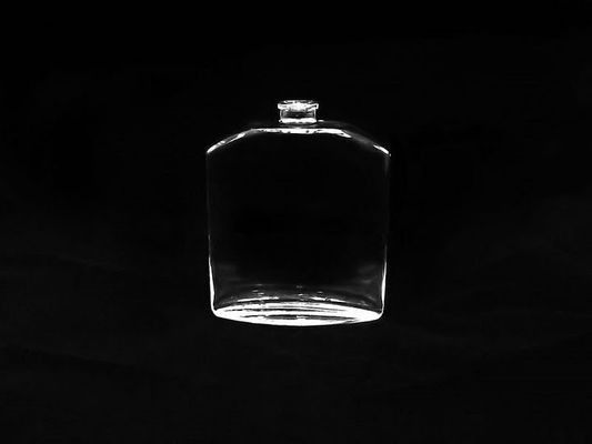 Customized 100ml Hot Stamping Clear Perfume Glass Bottles and Jars