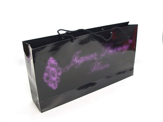 Personalised Printed Coloured Paper Carrier Bags for Shopping