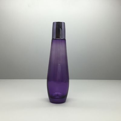 120ml 100ml Sprayed Cosmetic Packaging Empty Glass Bottle ISO