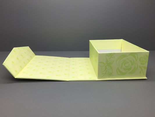 Full Automation Custom Made Recycling Packaging 350g Withe Paper Box For Gift
