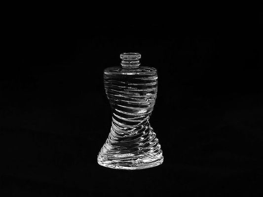 Custom 100ml Flint Clear Perfume Glass Bottles and Jars