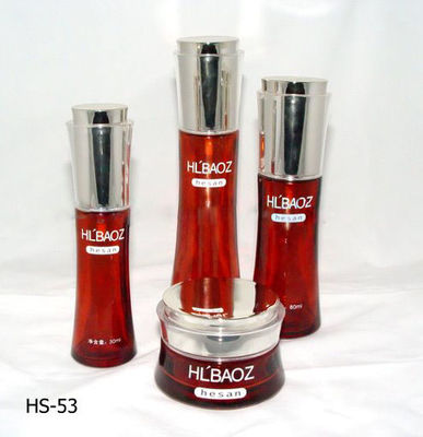 بطری و بطری های شیشه ای تزئینی فلینت Frosted Emulsion 100ML 50ML 30ML