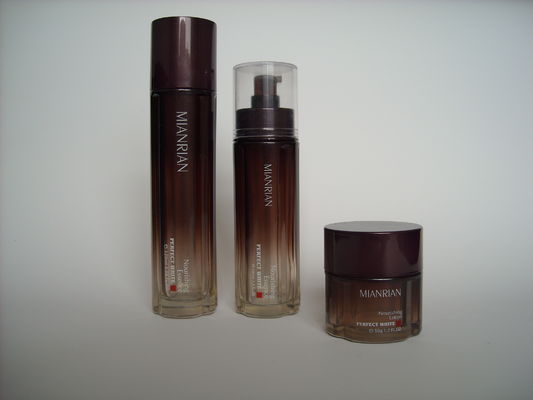 OEM 120ML 35ML 50G 30G Appliqué خالی بطری های شیشه ای لوازم آرایشی برای لوسیون کرم چشم